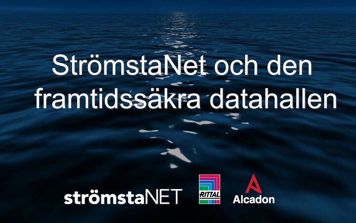 Alcadon är oerhört stolta och glada att få vara med och leverera en hållbar och framtidssäkrad datahall till StrömstaNet.